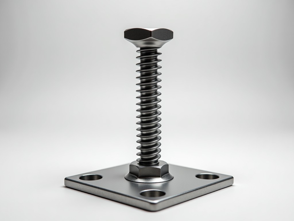 adjustable metal screw jack base