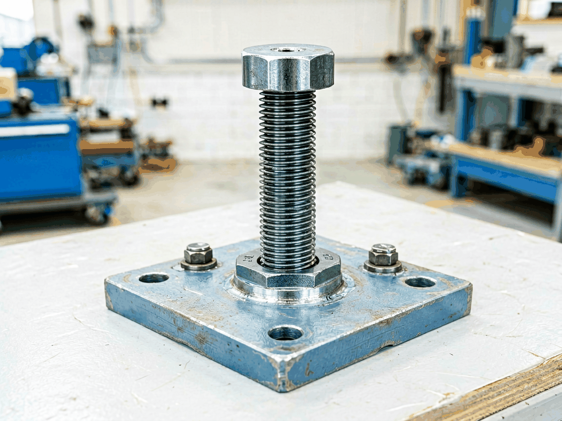 China screw jack base plate assembly