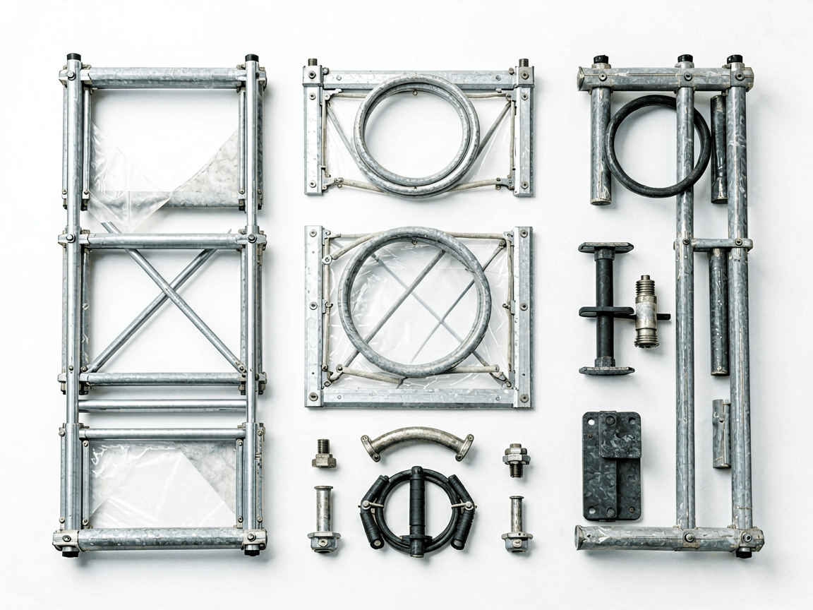h frame scaffold components parts