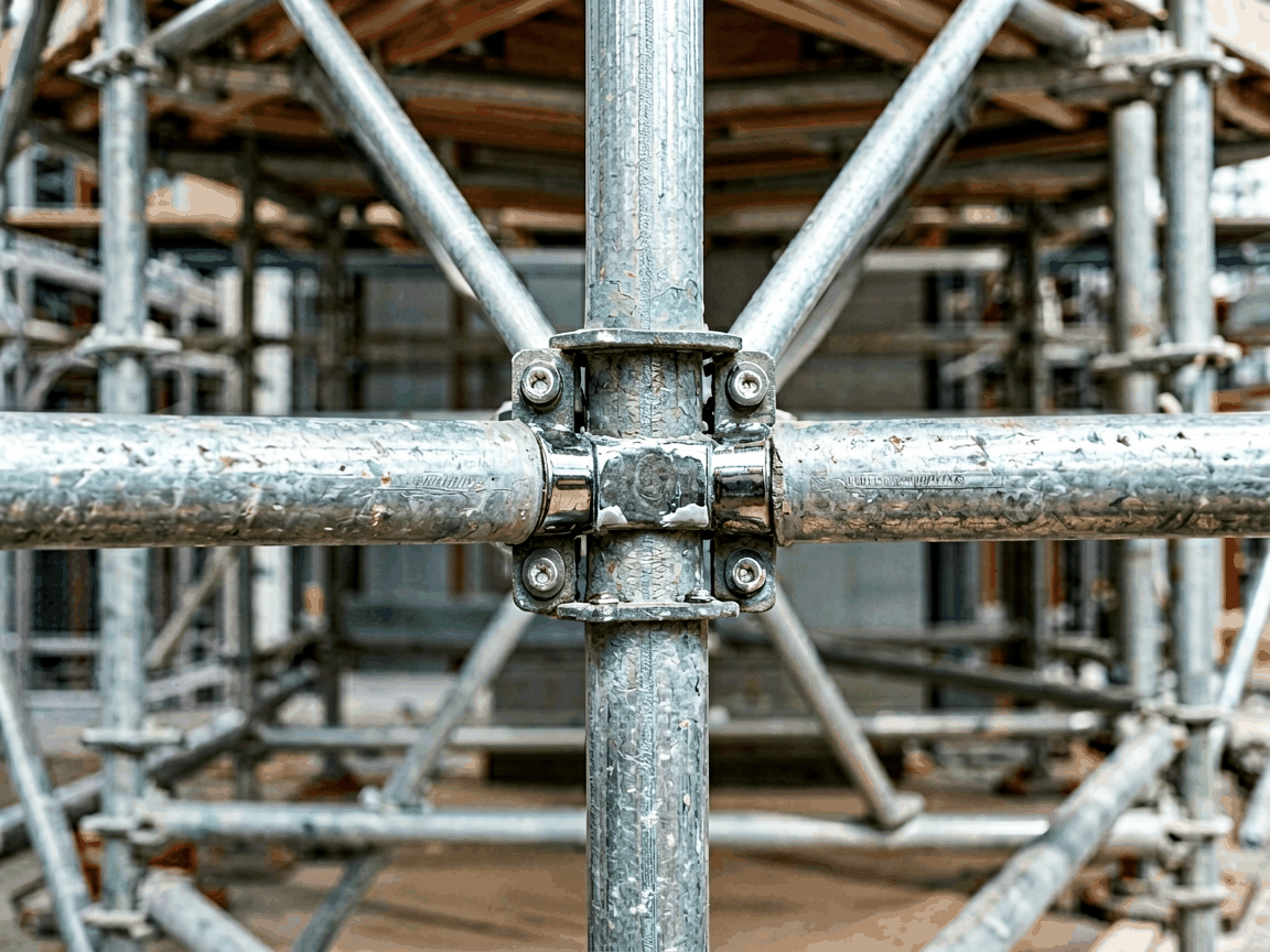 joint pin coupler for scaffolding