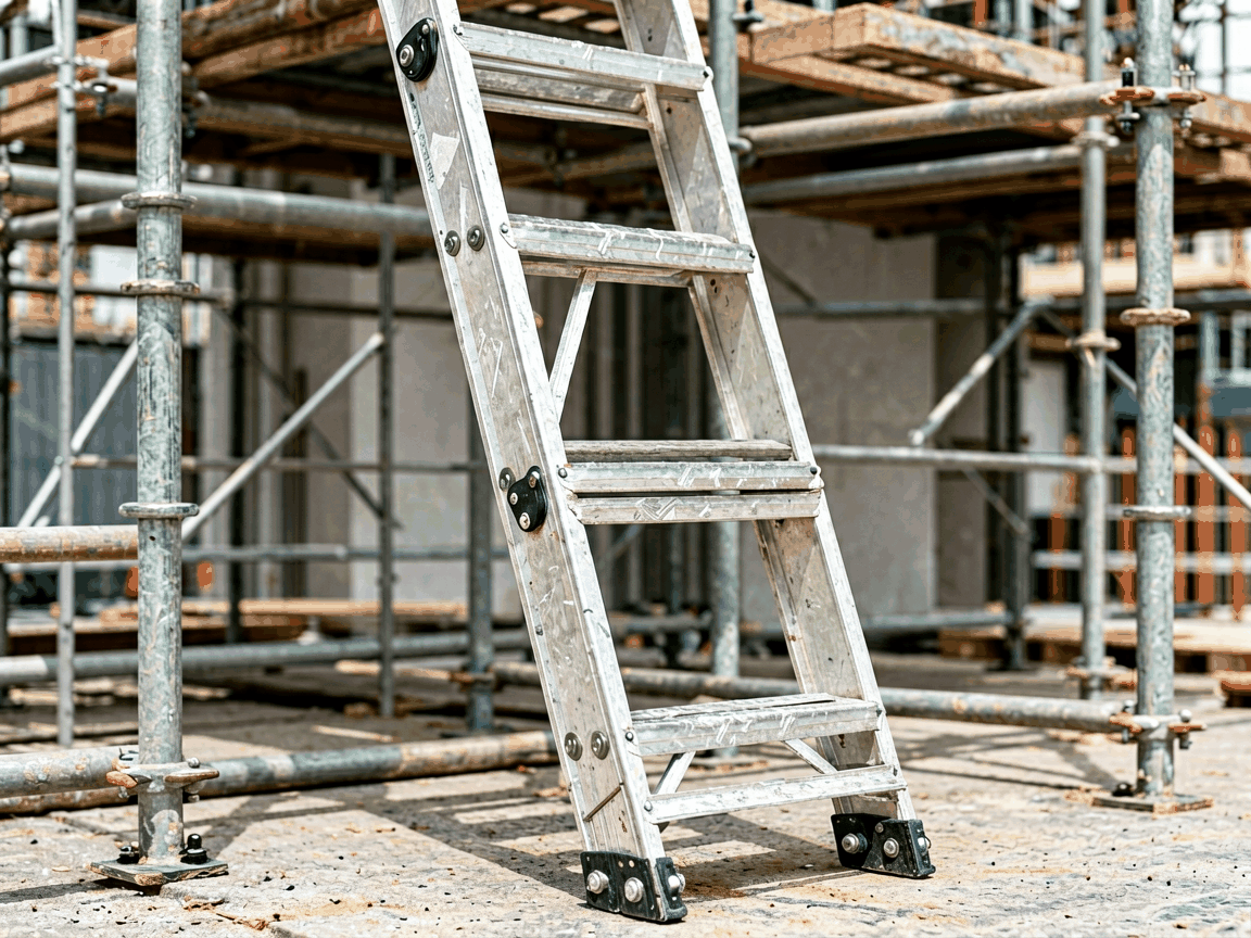 ladder attachments for scaffolding