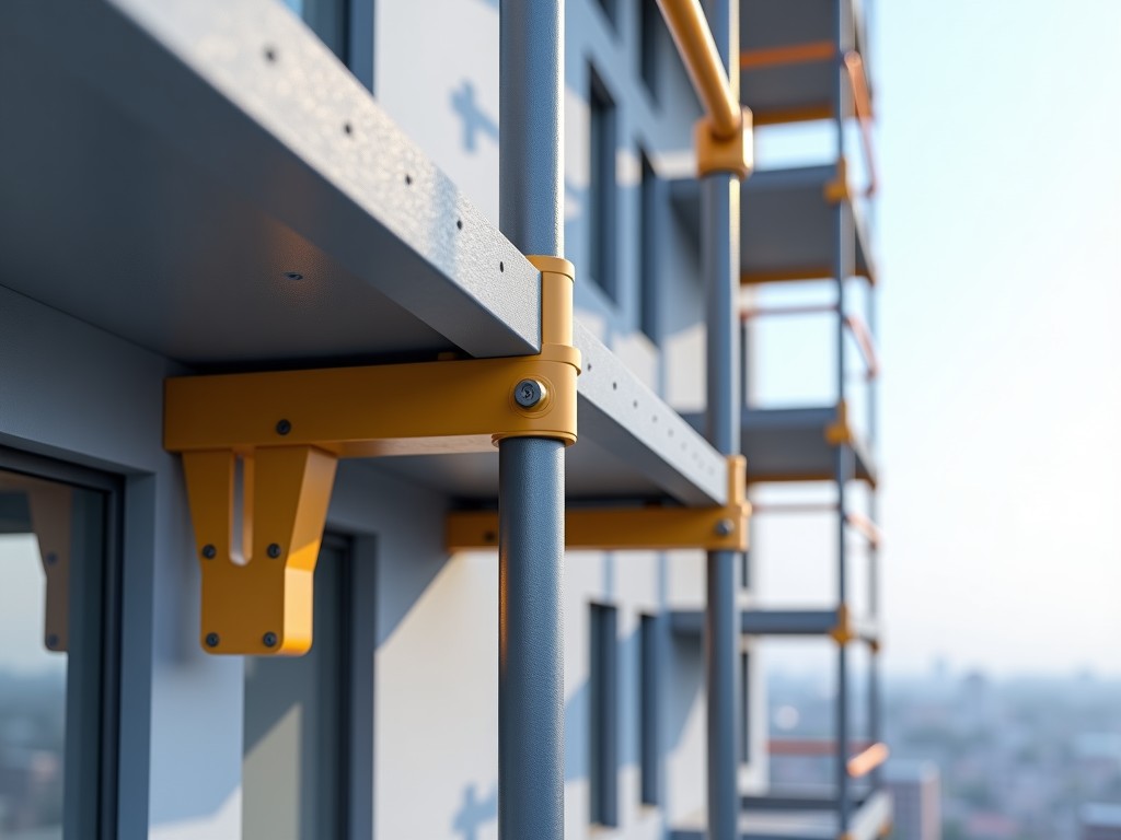 laser column clamp for construction