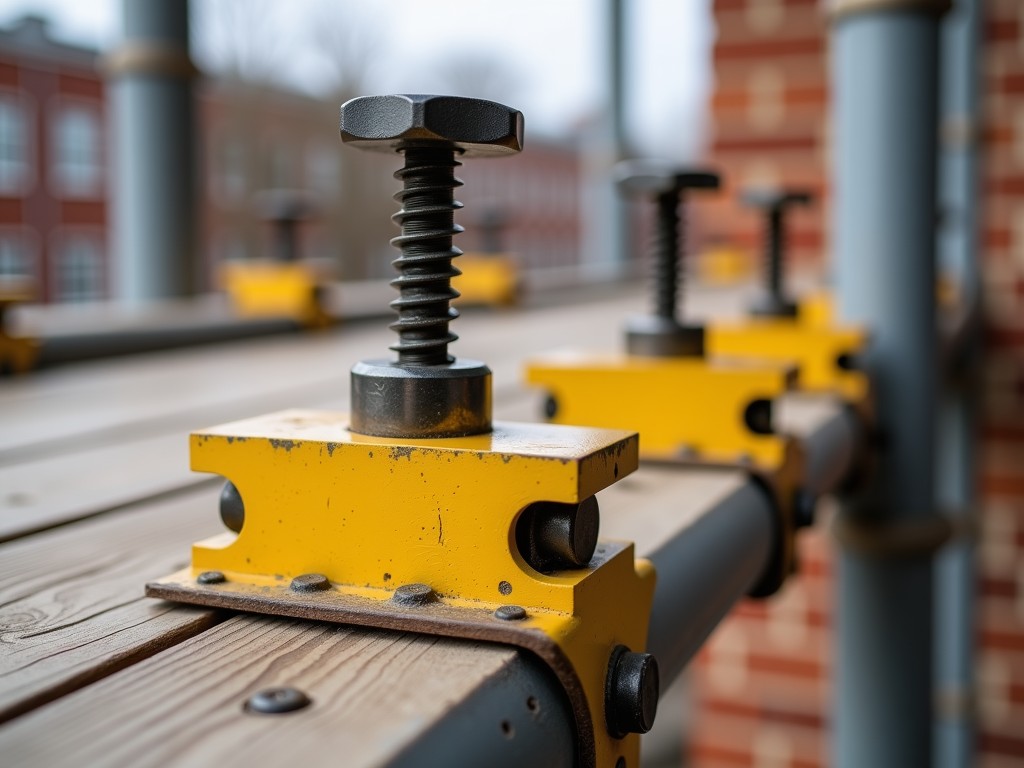 leveling screw jack for scaffolding