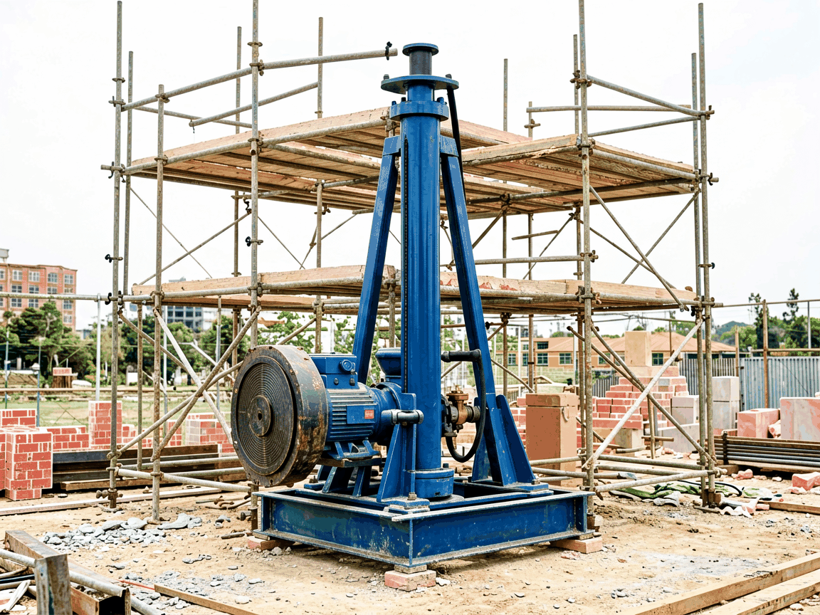 masonry pump jack scaffolding