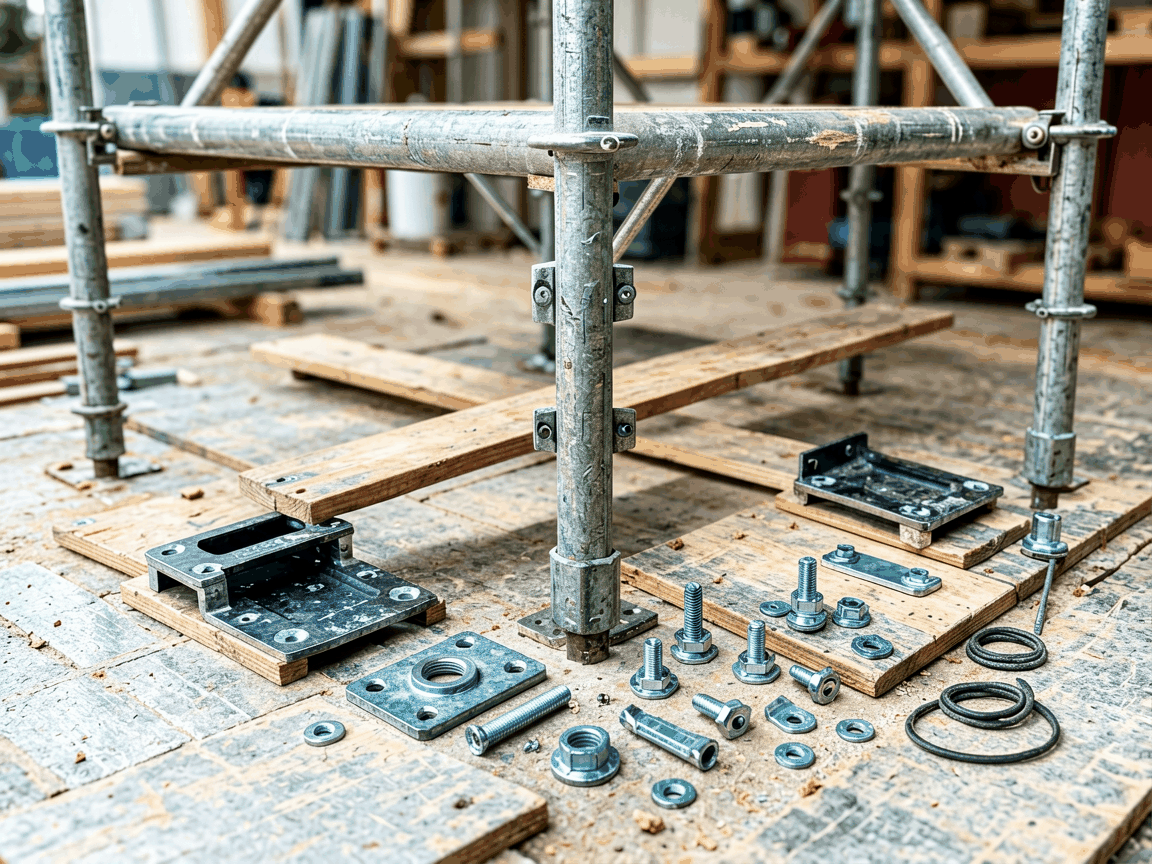scaffolding board brackets and fixings