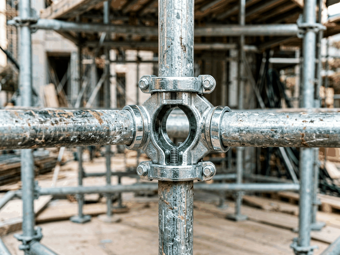 scaffolding double clamp fixed coupler