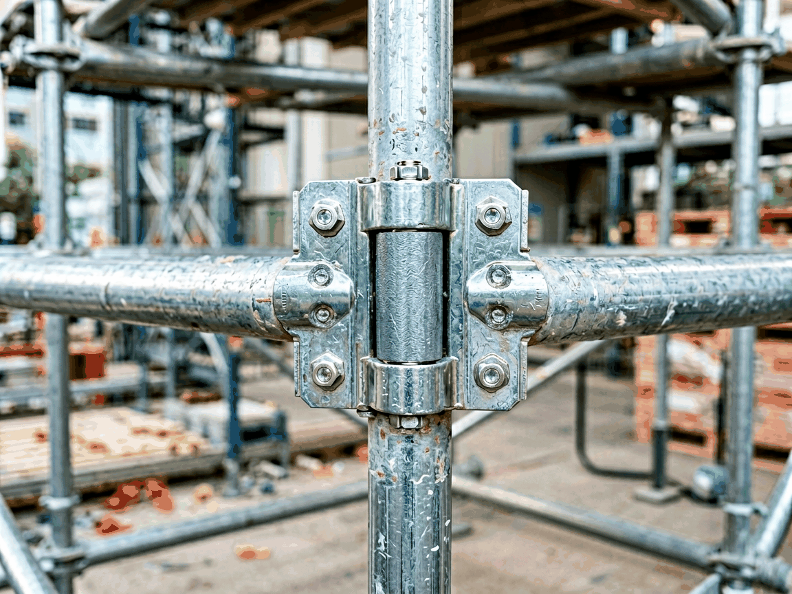 scaffolding hinge coupling pin connector