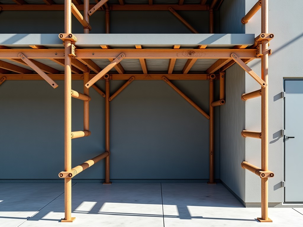 Shuttering Jack Steel Prop Scaffolding
